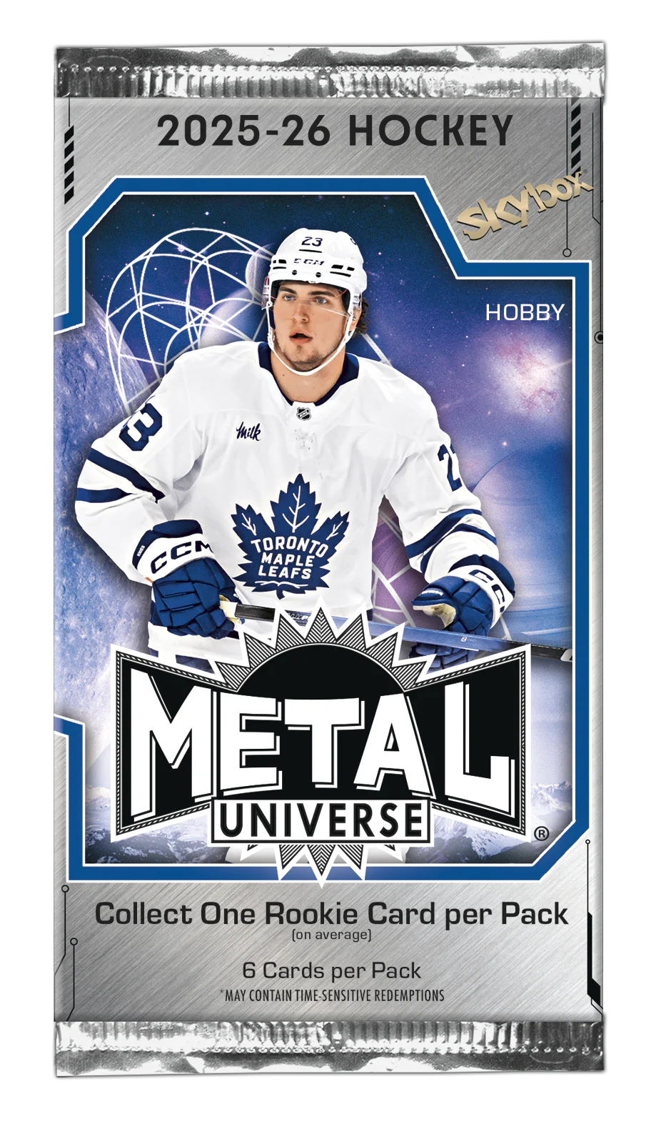 2025-26 Upper Deck Skybox Metal Universe Hockey Hobby Pack