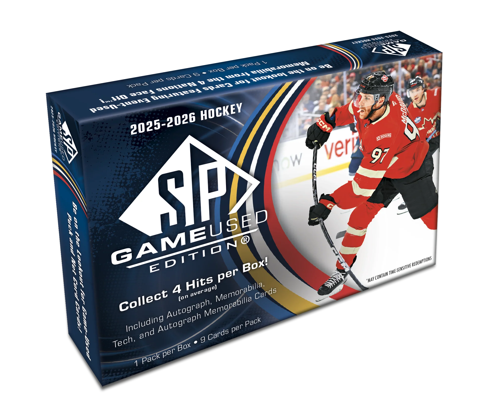 2025-26 Upper Deck SP Game Used Hockey Hobby Box