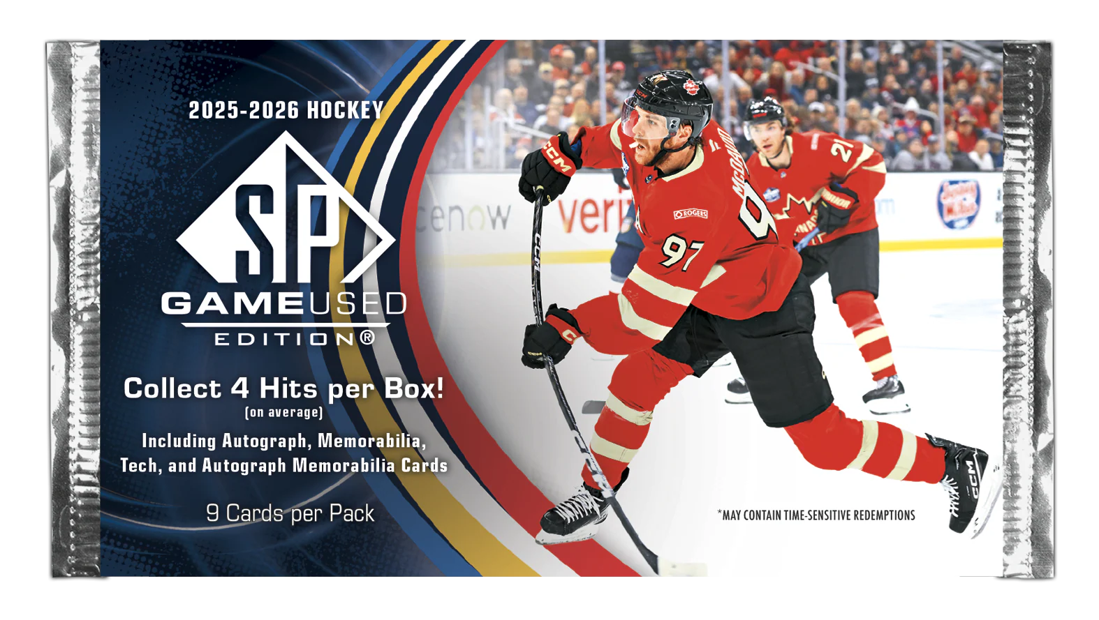 2025-26 Upper Deck SP Game Used Hockey Hobby Box - Image 2