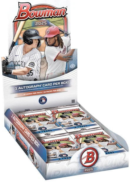 2025 Bowman Baseball Hobby Box