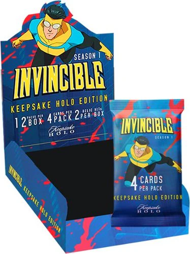 2025 Keepsake Invincible 1st Edition Season 1 Update Holo Hobby Box - Image 2