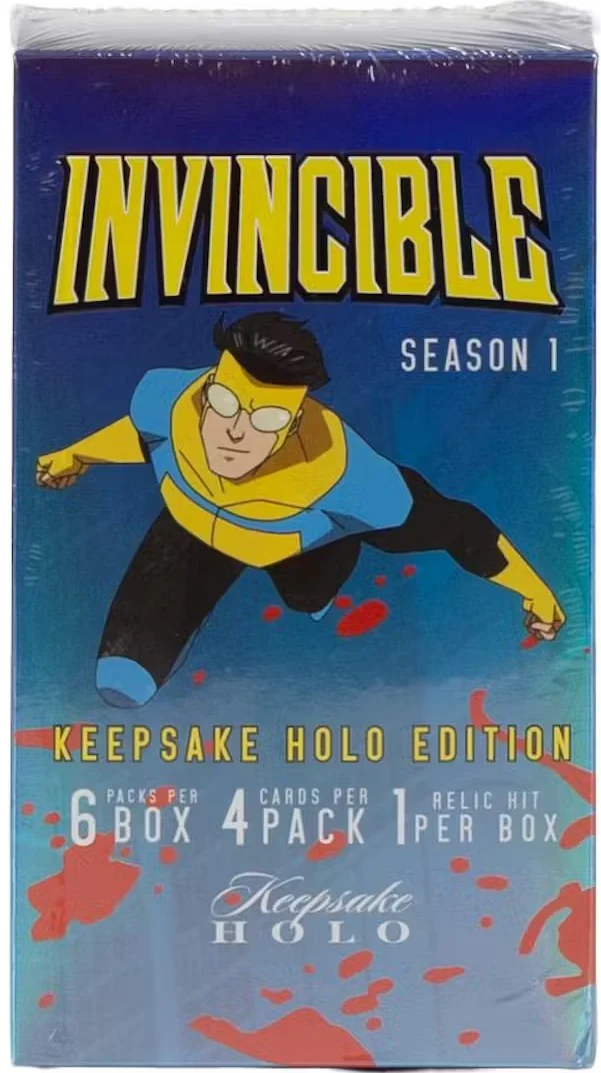2025 Keepsake Invincible Season 1 Holo Blaster Box