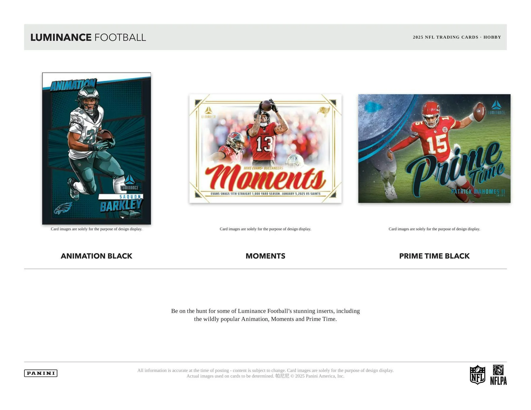 2025 Panini Luminance Football Hobby Box - Image 5