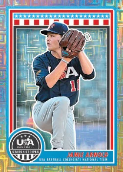 2025 Panini USA Stars and Stripes H2 Baseball Hobby Box - Image 2