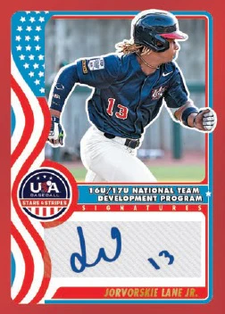2025 Panini USA Stars and Stripes H2 Baseball Hobby Box - Image 3