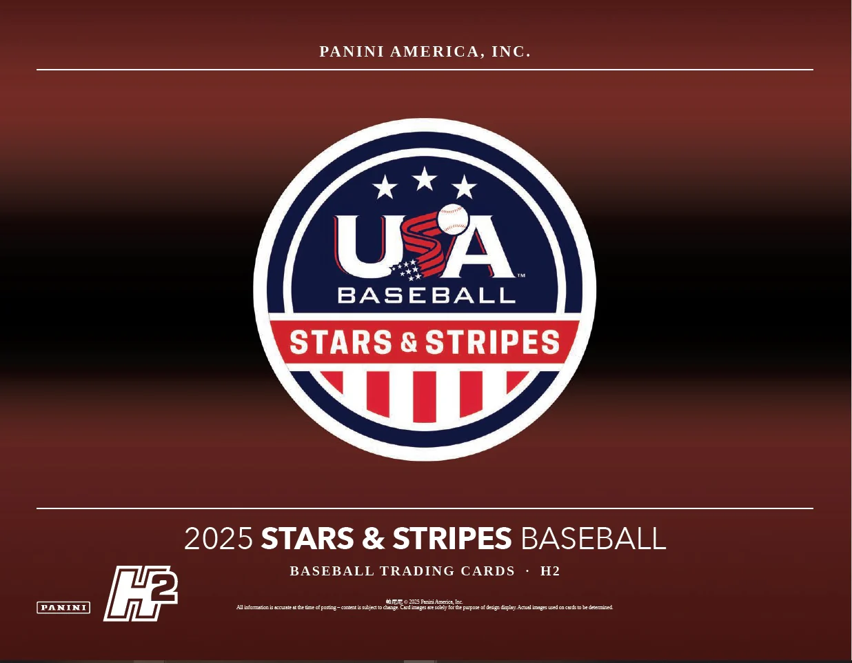 2025 Panini USA Stars and Stripes H2 Baseball Hobby Box - Image 6