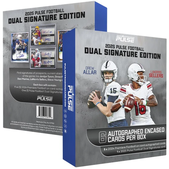 2025 Pulse Dual Signature Football Hobby Box