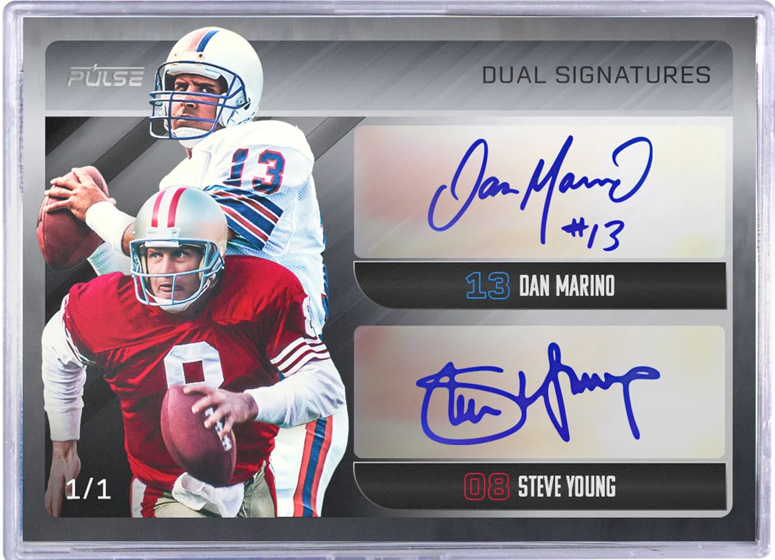 2025 Pulse Dual Signature Football Hobby Box - Image 2