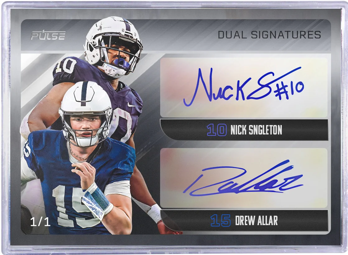 2025 Pulse Dual Signature Football Hobby Box - Image 4