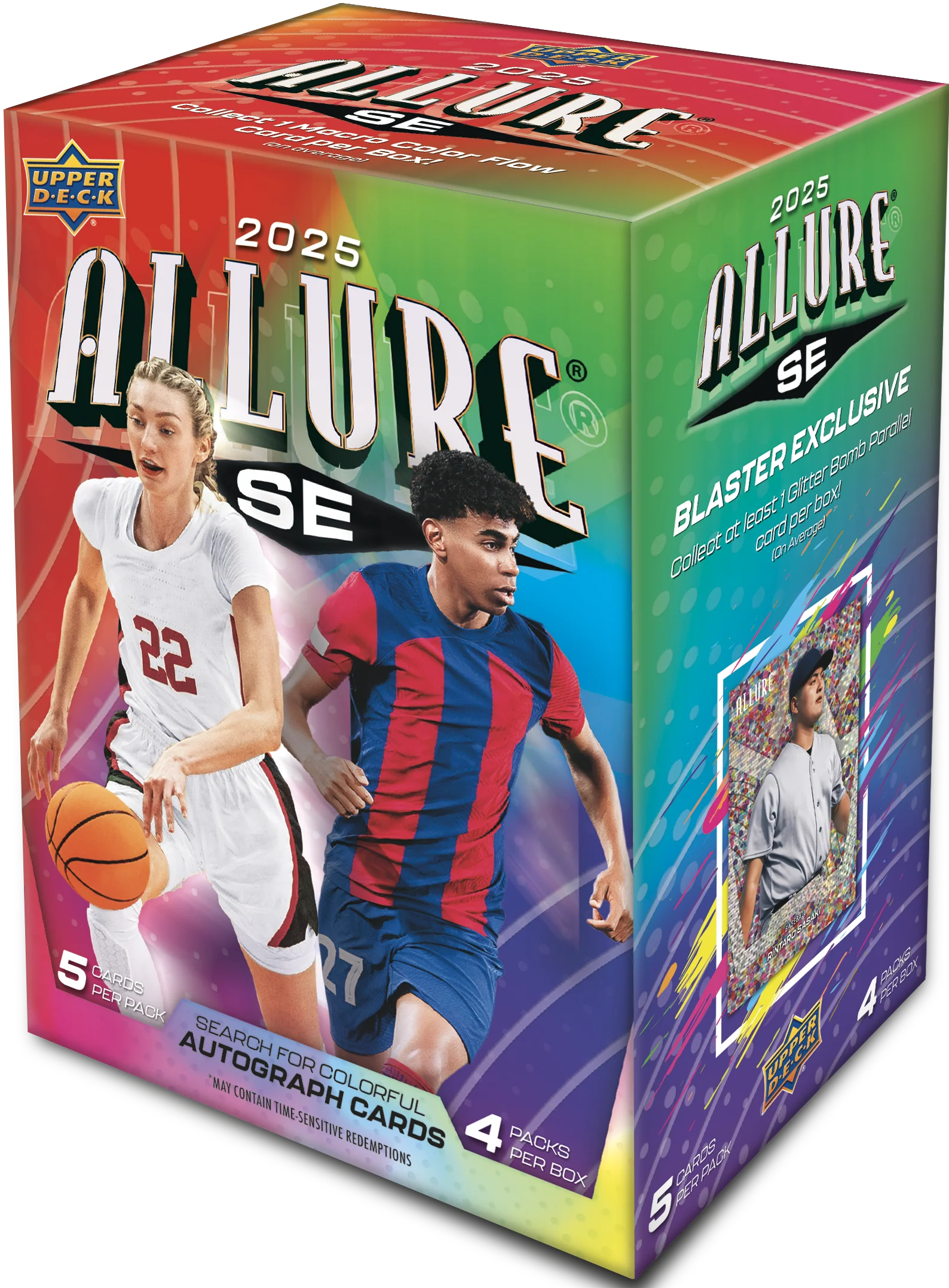 2025 Upper Deck Allure Multi-Sport Blaster Box