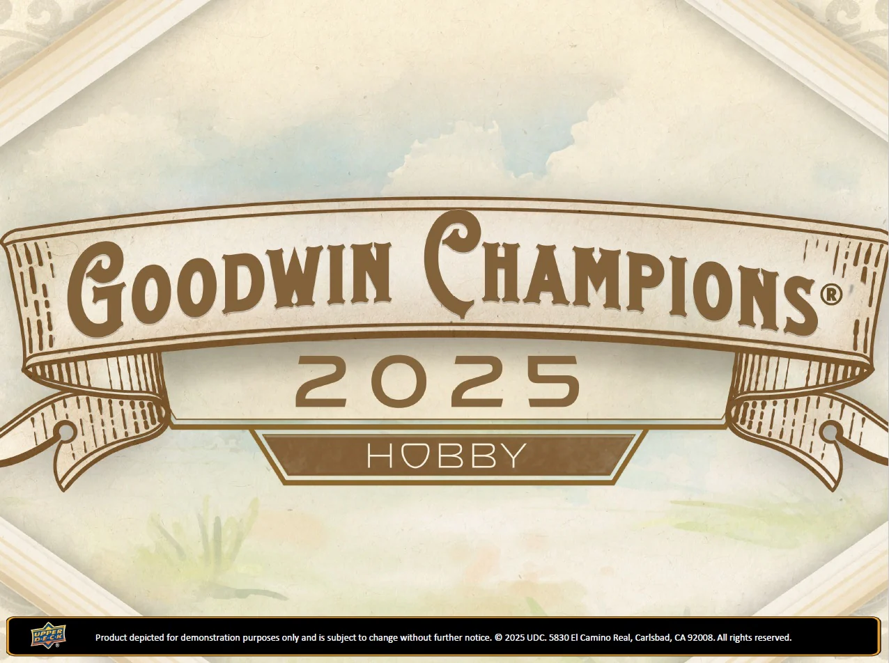 2025 Upper Deck Goodwin Champions Hobby Box - Image 3