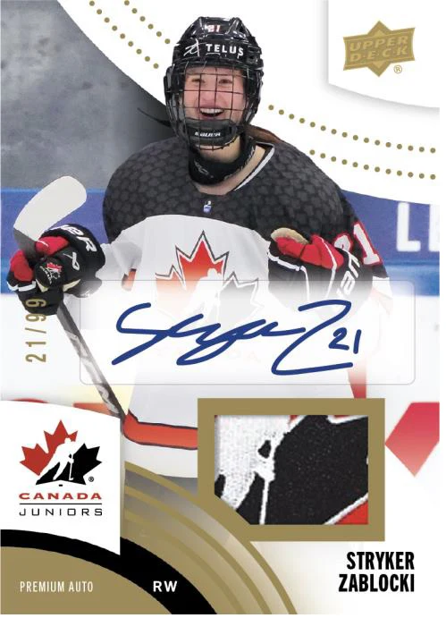 2025 Upper Deck Team Canada Juniors Hockey Hobby Case - Image 2