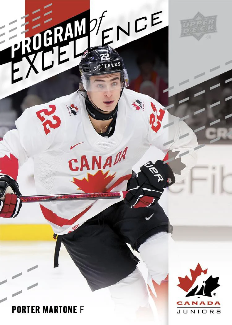 2025 Upper Deck Team Canada Juniors Hockey Hobby Case - Image 4