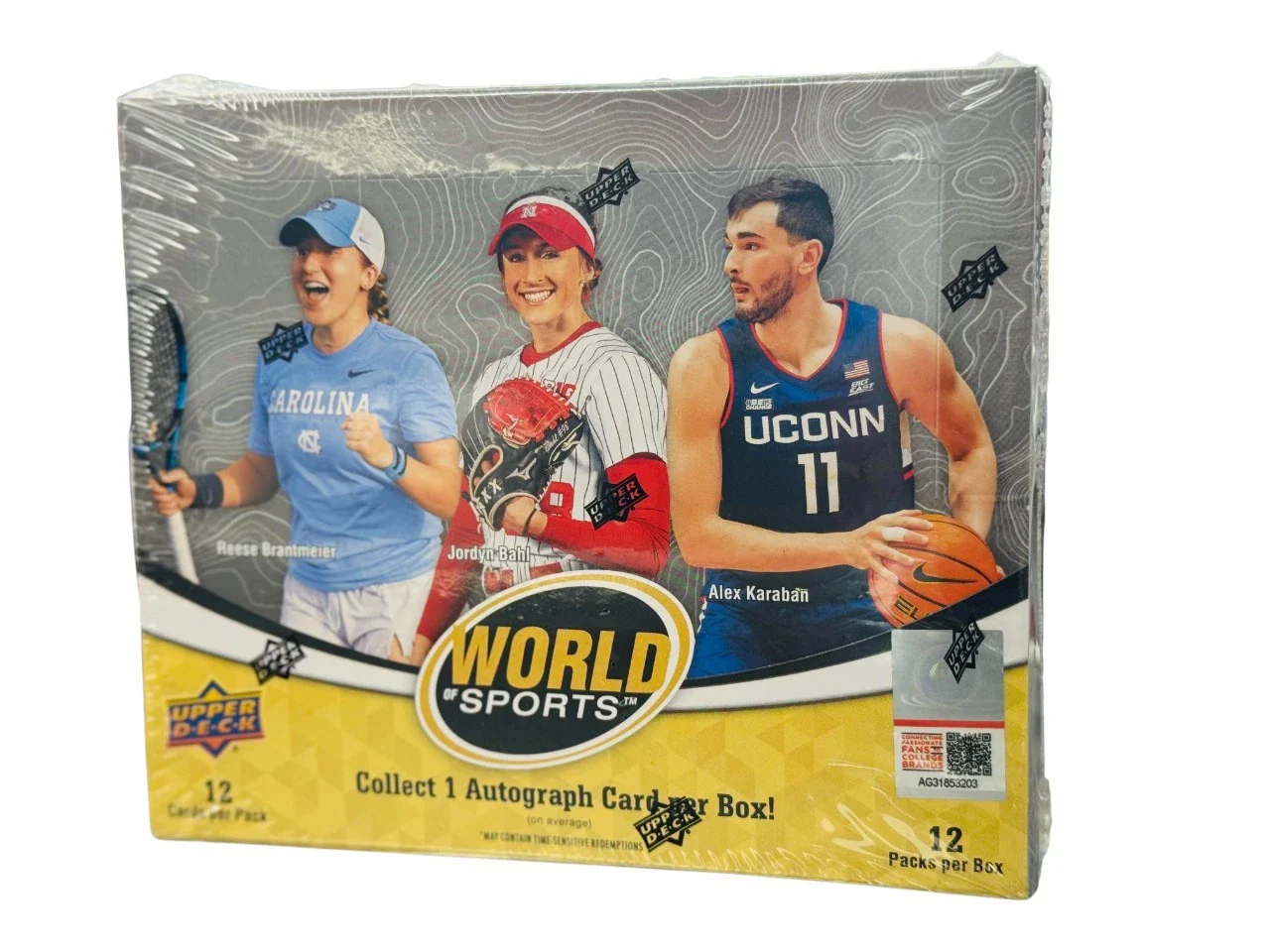 2025 Upper Deck World of Sports Volume 1 Hobby Box