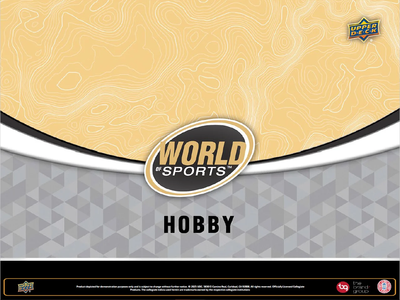 2025 Upper Deck World of Sports Volume 1 Hobby Box - Image 2