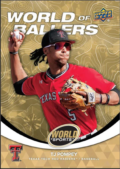 2025 Upper Deck World of Sports Volume 1 Hobby Box - Image 3