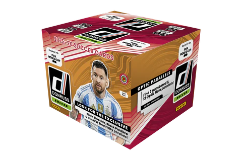 2026 Donruss Road to World Cup Soccer International Hobby Box