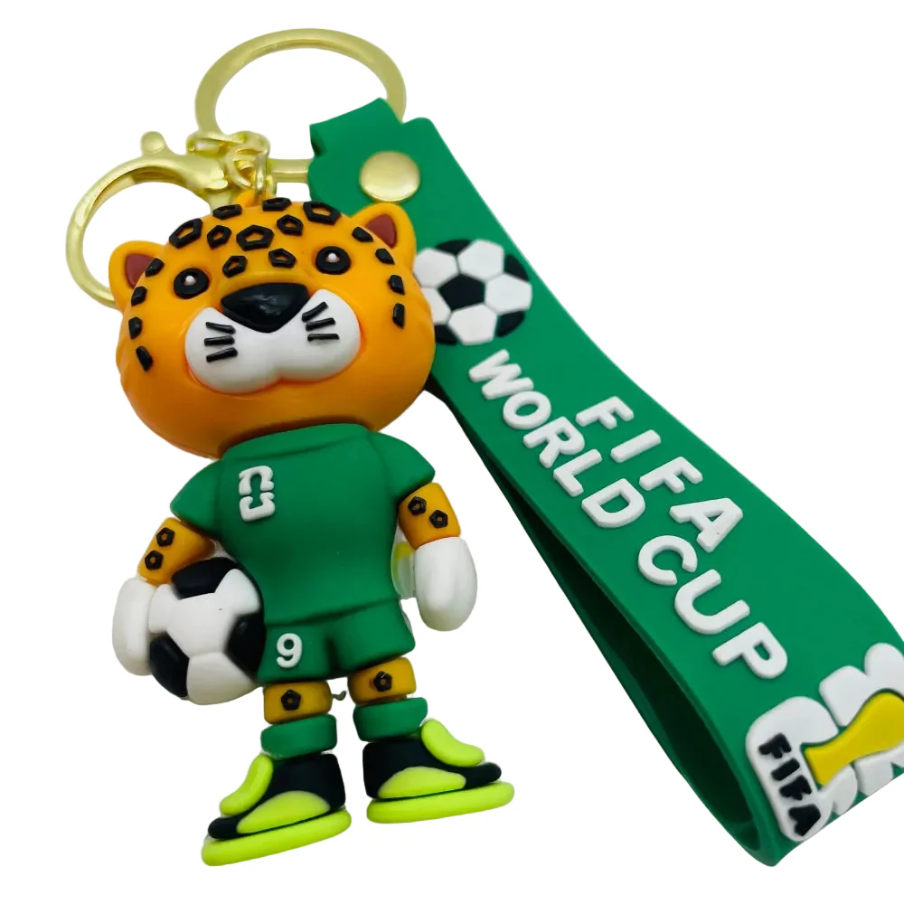 2026 FIFA World Cup Keychain (Mexican Tiger)