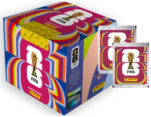 2026 Panini FIFA World Cup Soccer Sticker Packs Box - Image 2