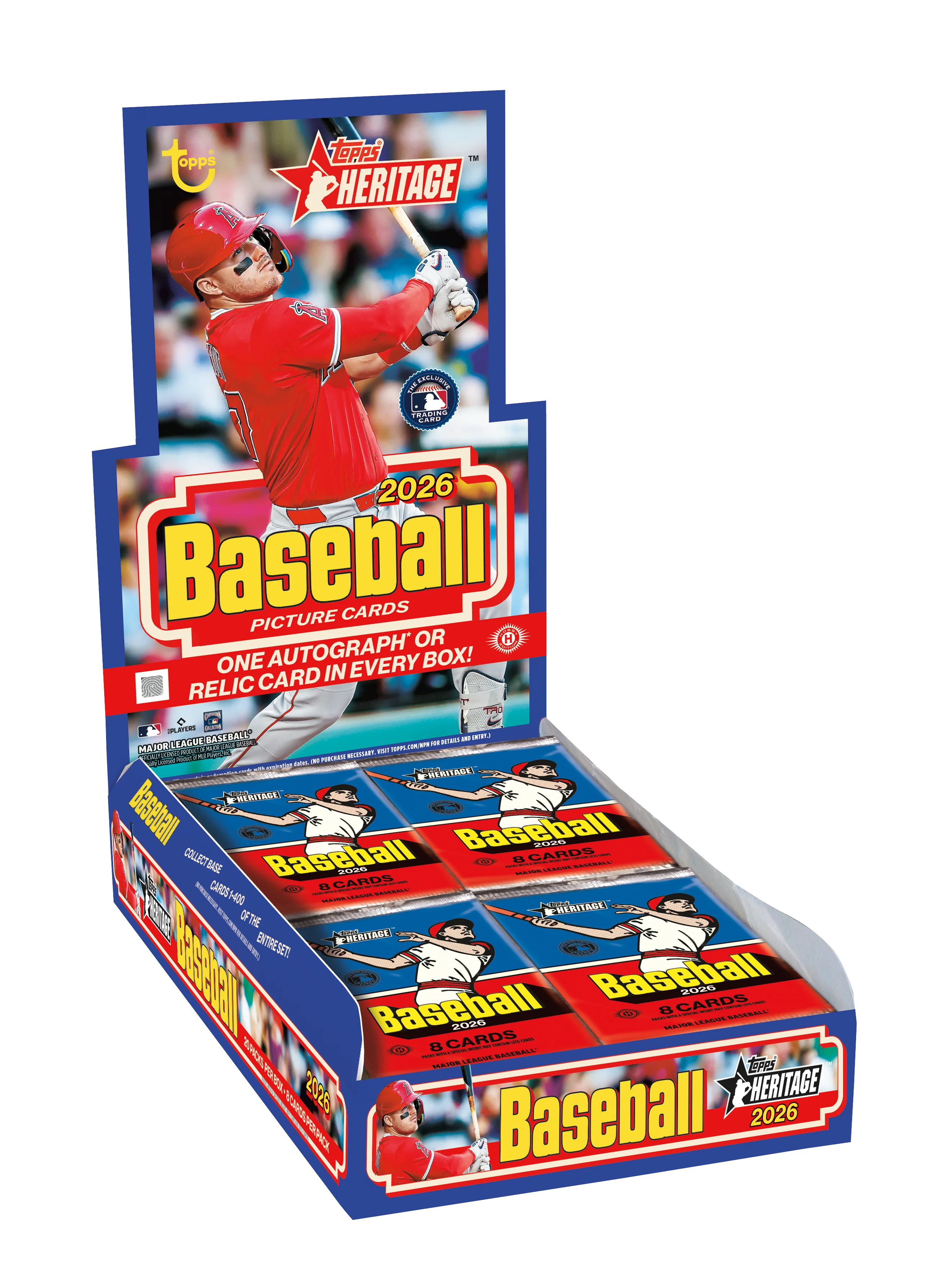 2026 Topps Heritage Baseball Hobby Box