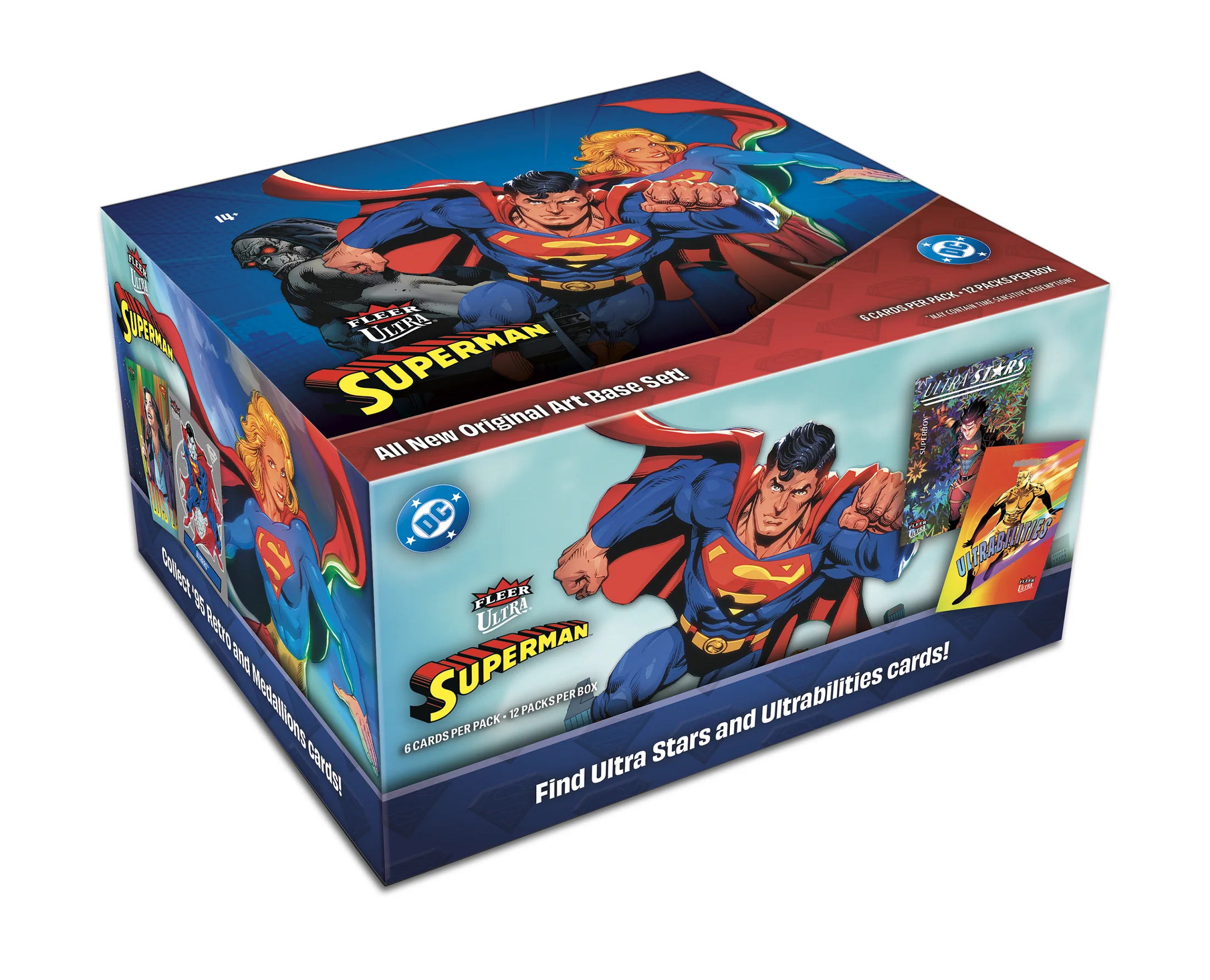 2026 Upper Deck Fleer Brilliants Superman Hobby Box