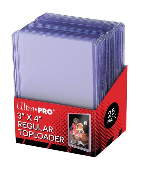 35PT - Ultra Pro Regular Toploaders 3" x 4" (Lot of 2)