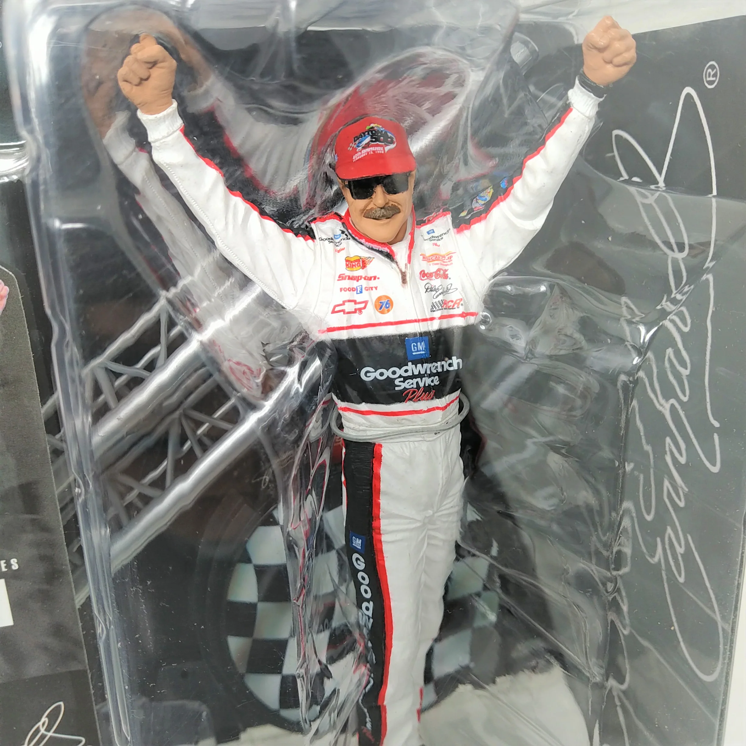 Action McFarlane NASCAR Series 1 Dale Earnhardt Limited Edition Figurine - Image 3