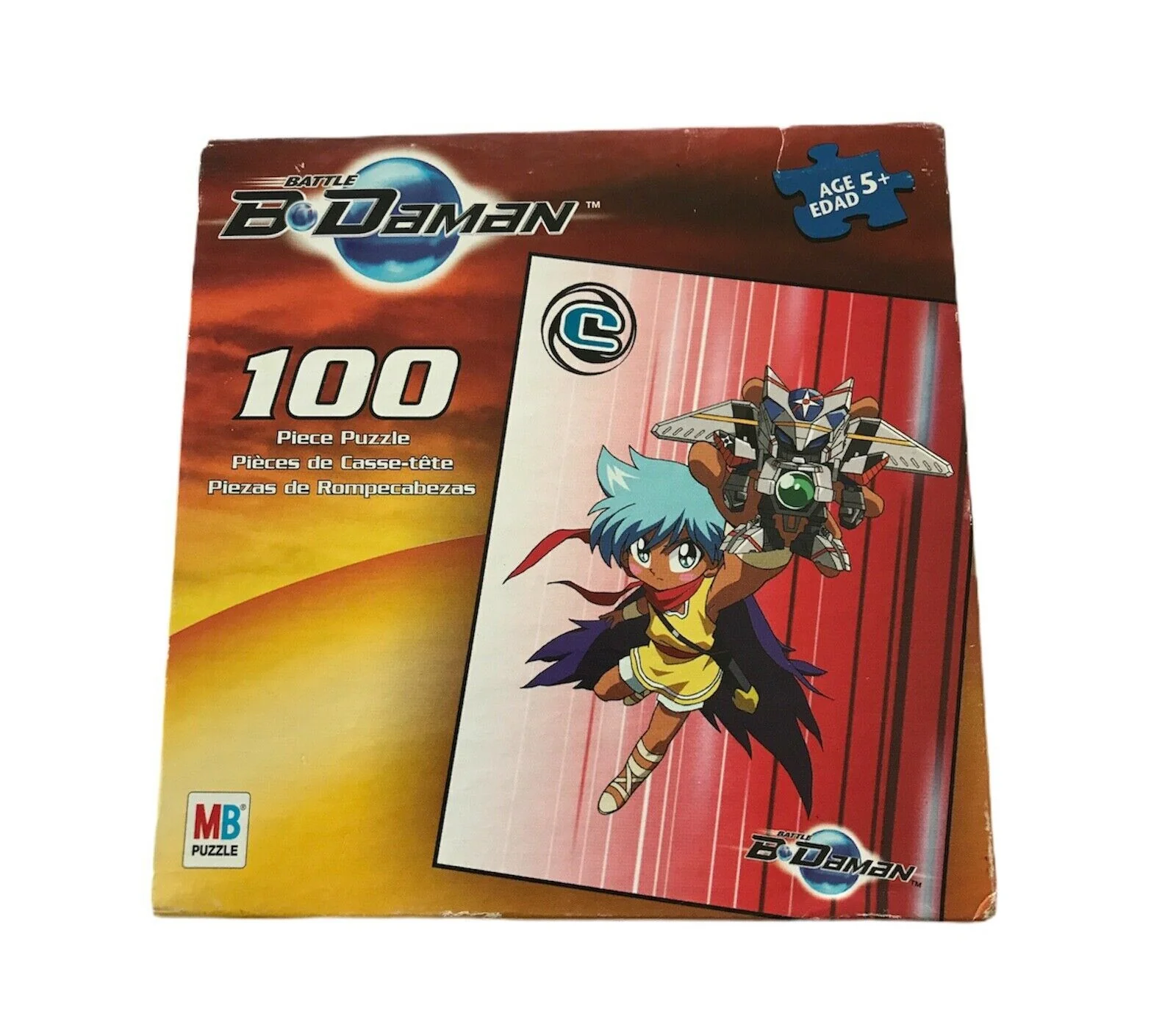 Battle B-Daman 100 Piece MB Puzzle Box