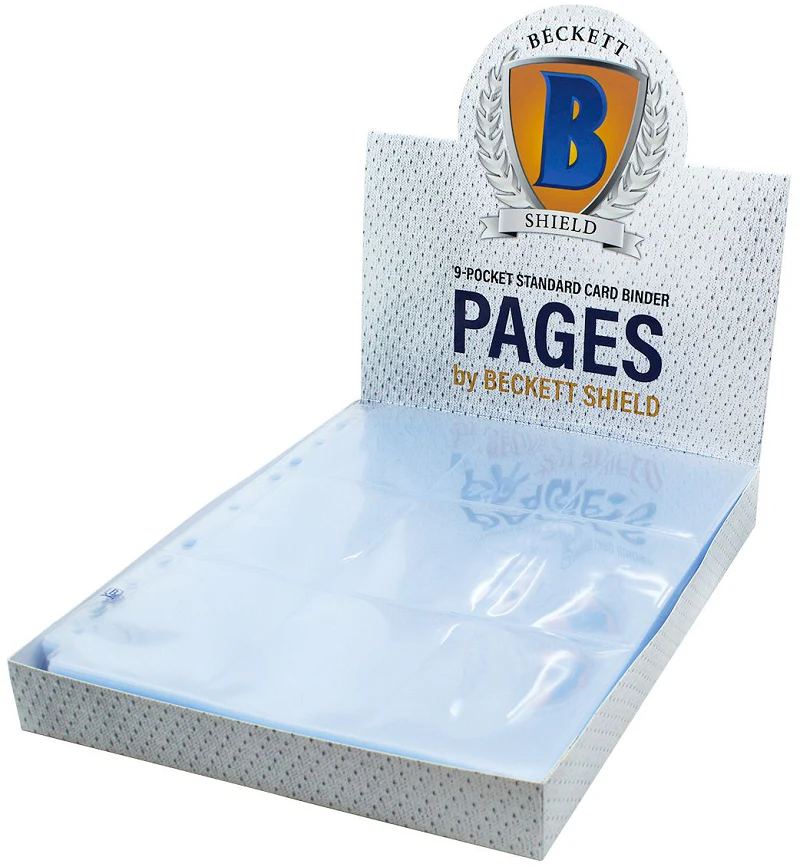 Beckett Shield 9-Pocket Standard Page for Card Binder
