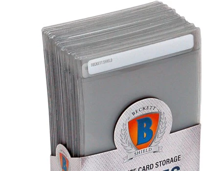 Beckett Shield Standard Size Semi Rigid Storage Sleeves - Image 2