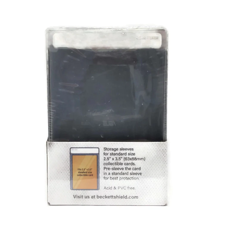 Beckett Shield Standard Size Semi Rigid Storage Sleeves - Image 4