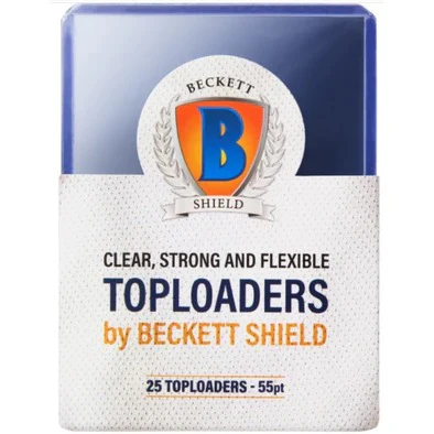 Beckett Shield Toploader 55PT (25CT)(Lot of 2)