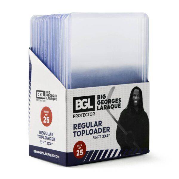 BIG GEORGES LARAQUE Premium Toploaders 3 x 4 (55pt) (Lot of 2)