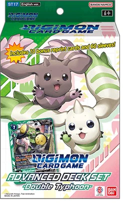 Digimon Advanced Double Typhoon Deck Set