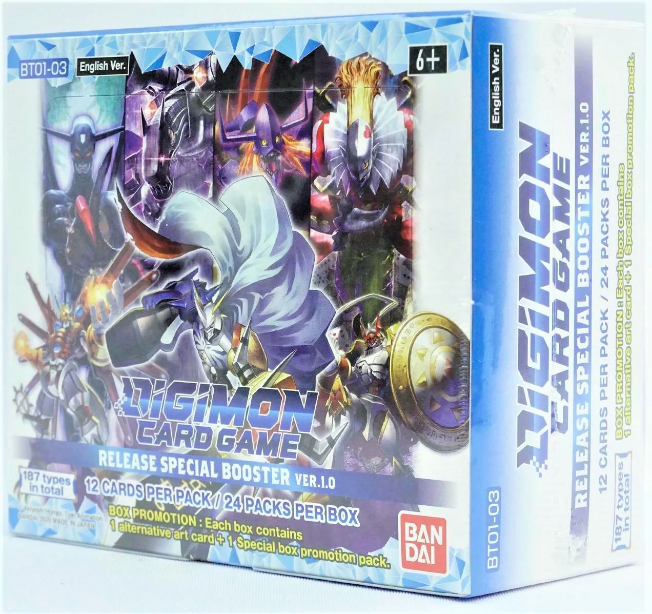 Digimon Card Game Release Special Version 1.0  Booster Box  + 2 FREE Ver.1.0 Dash Packs - Image 3