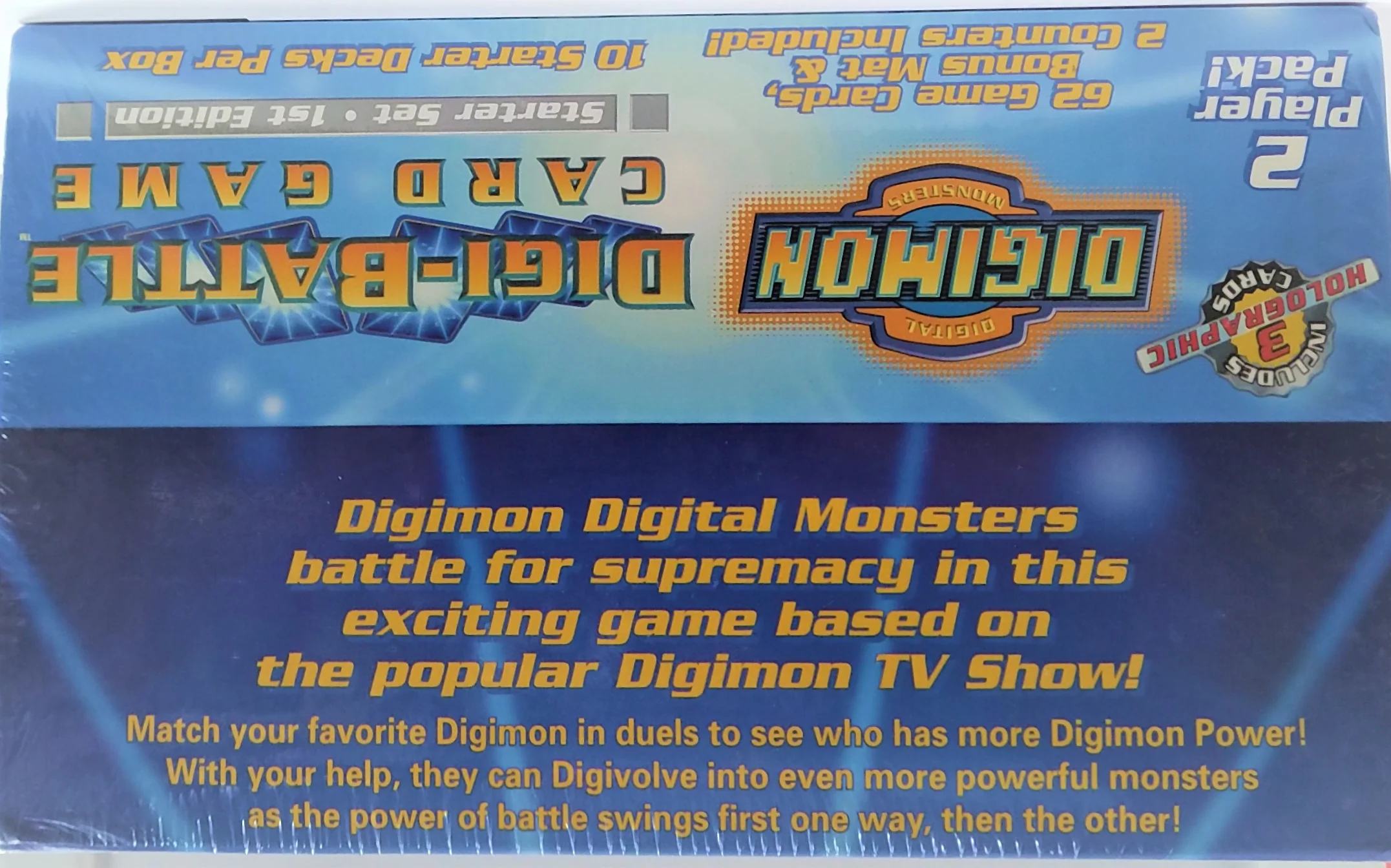 Digimon Digi-Battle Card Game: Series 1 Starter Deck Box - Image 4