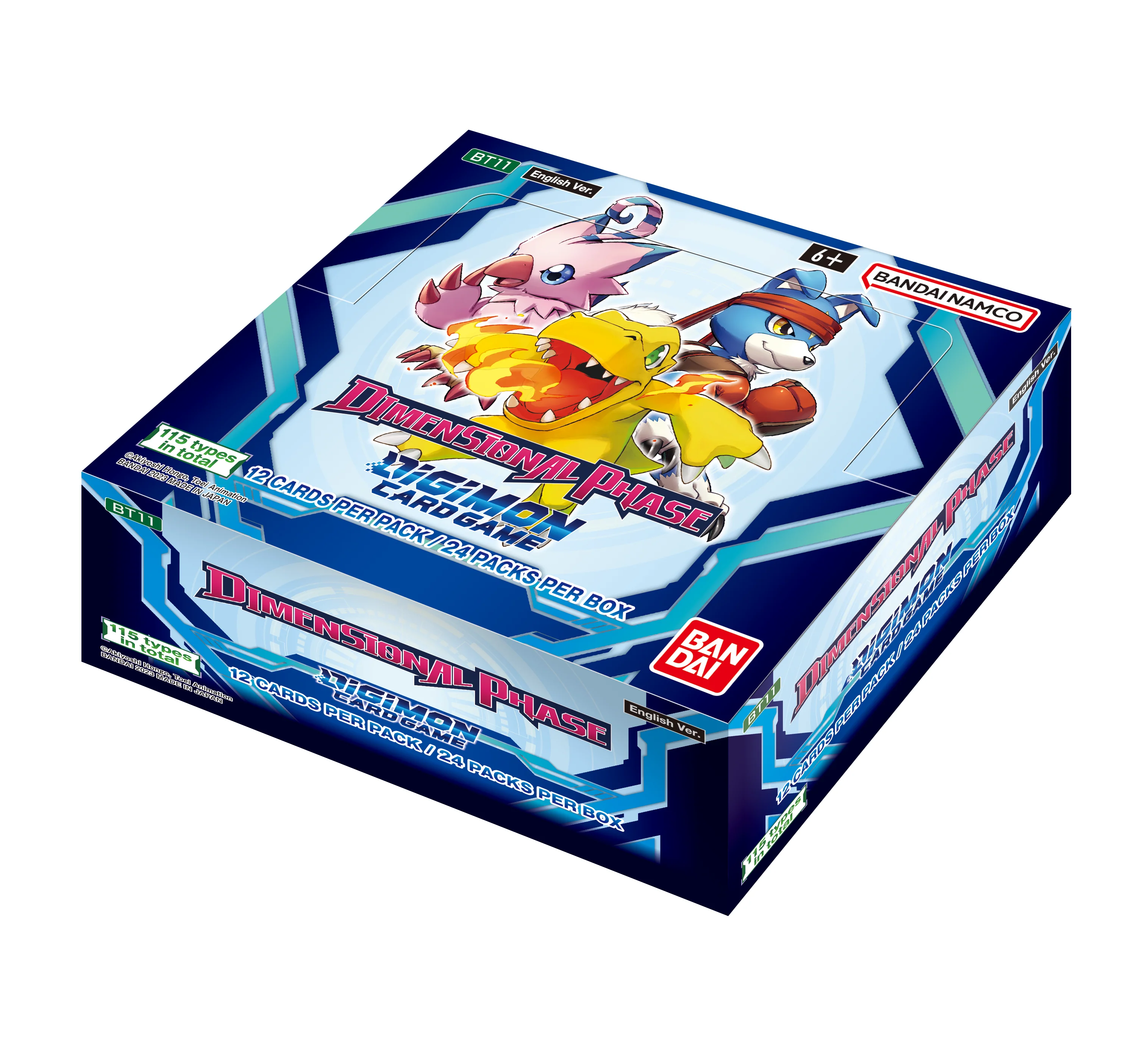 Digimon Dimensional Phase Sealed Booster Box