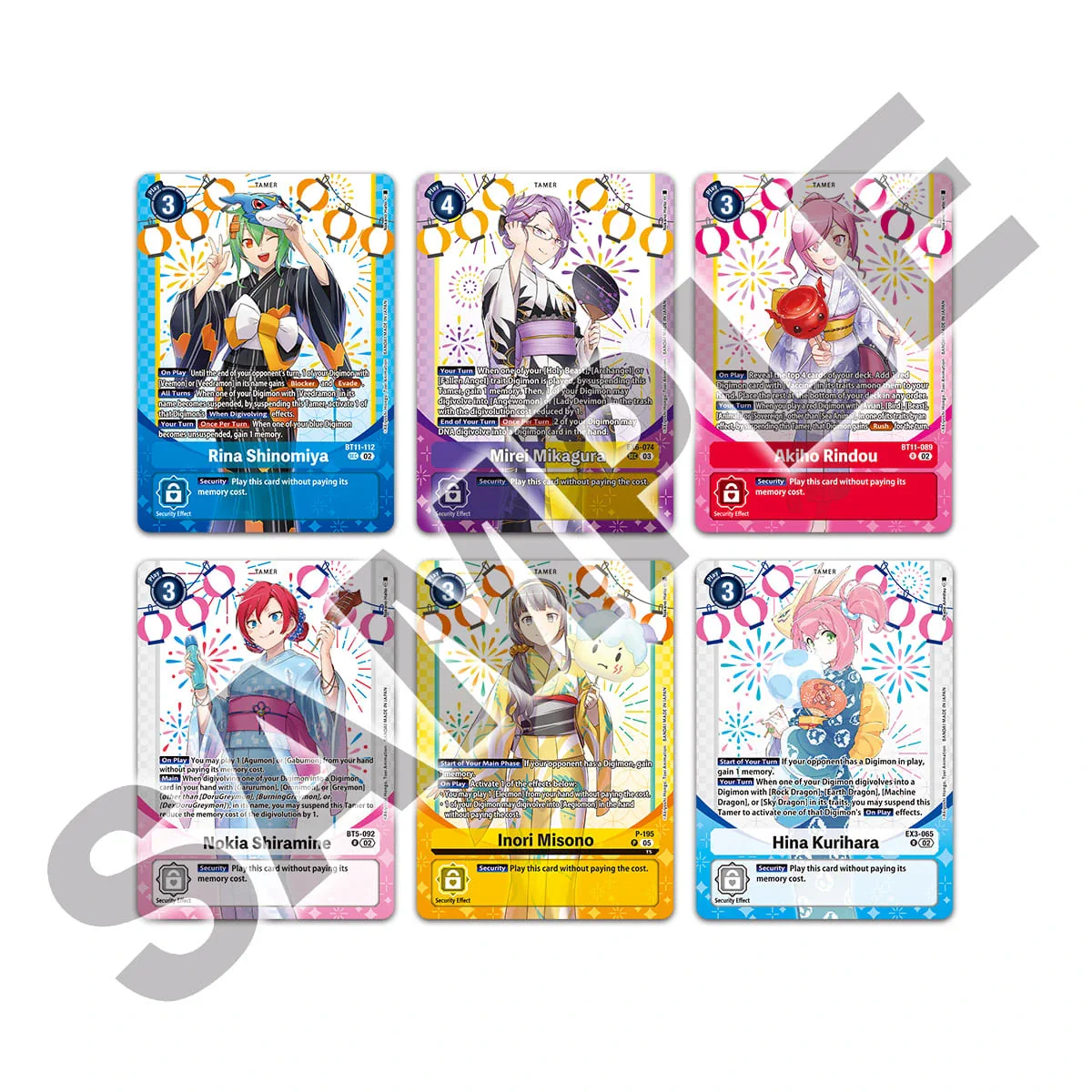 Digimon Premium Heroines Set 2 - Image 2