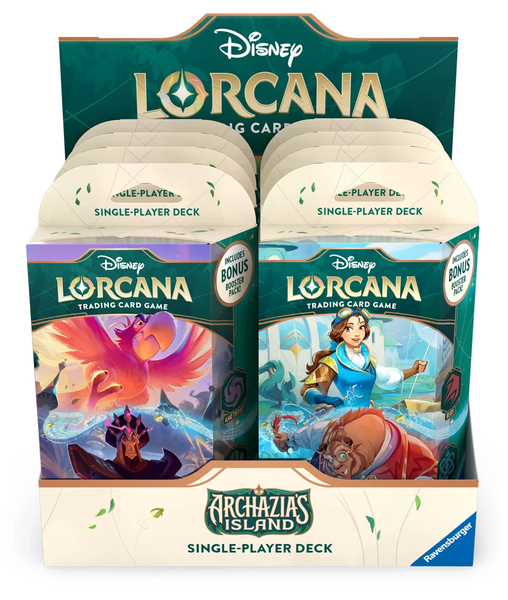 Disney Lorcana Archazia's Island Starter Deck (Set of 2)