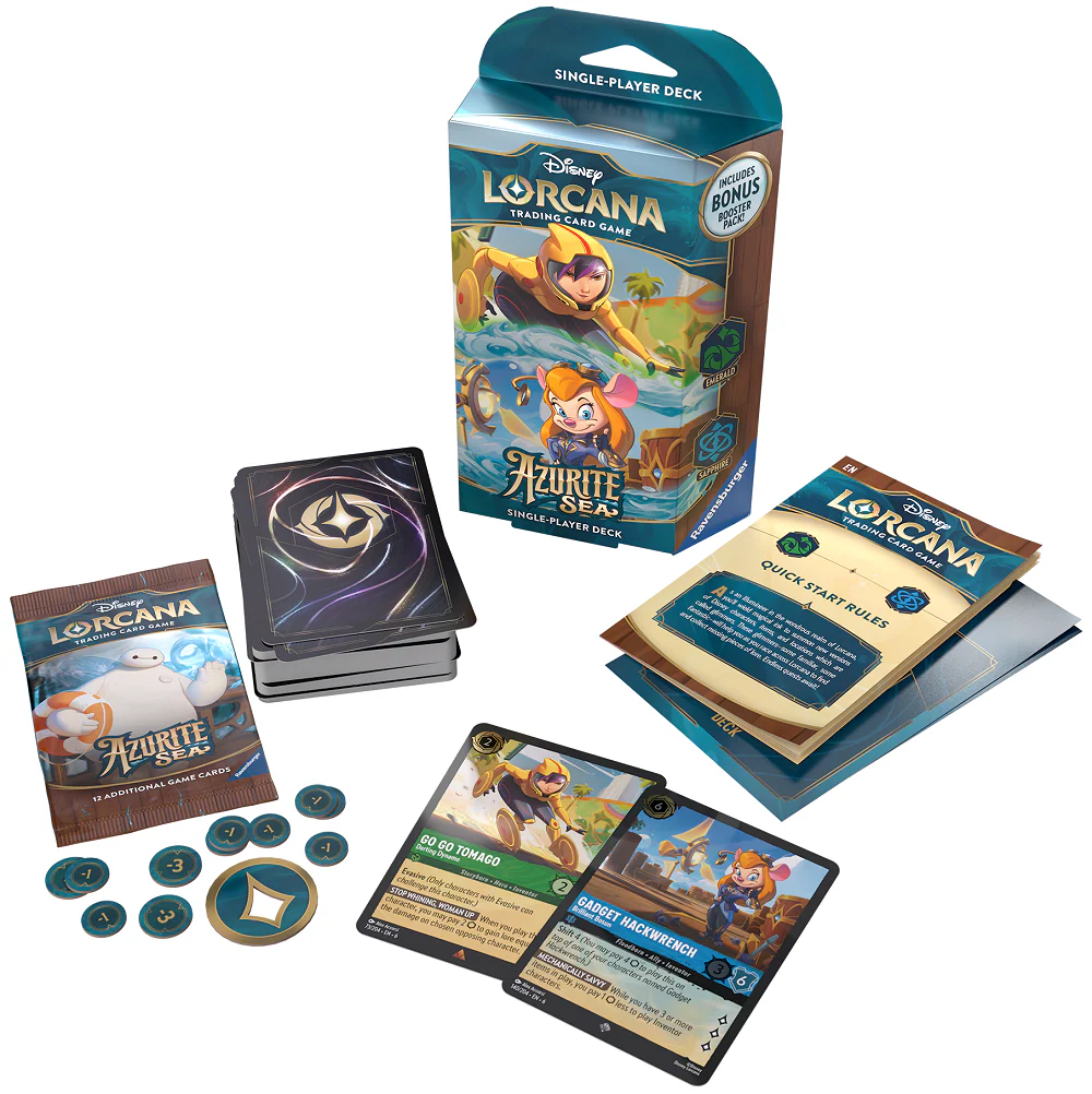 Disney Lorcana Azurite Sea Starter Decks (Set Of 2) - Image 2