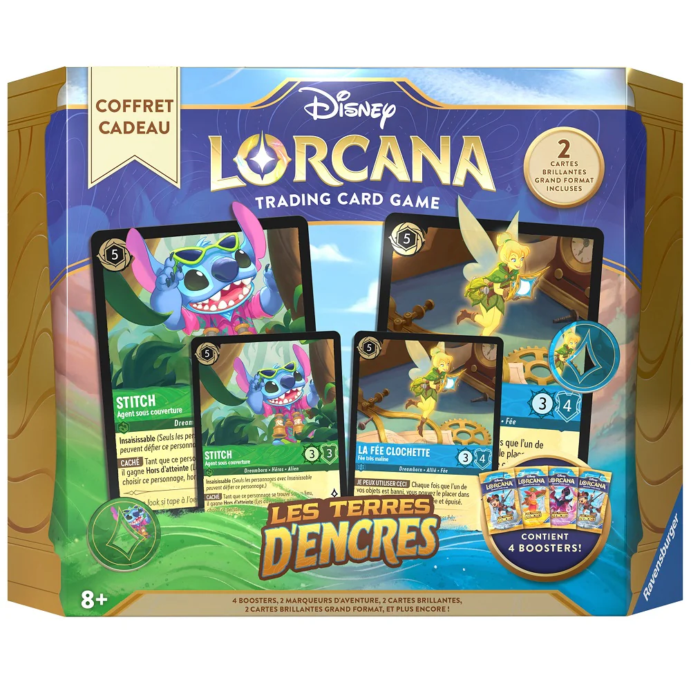 Disney Lorcana Into the Inklands Gift Set - Les Terres D'Encres (French)
