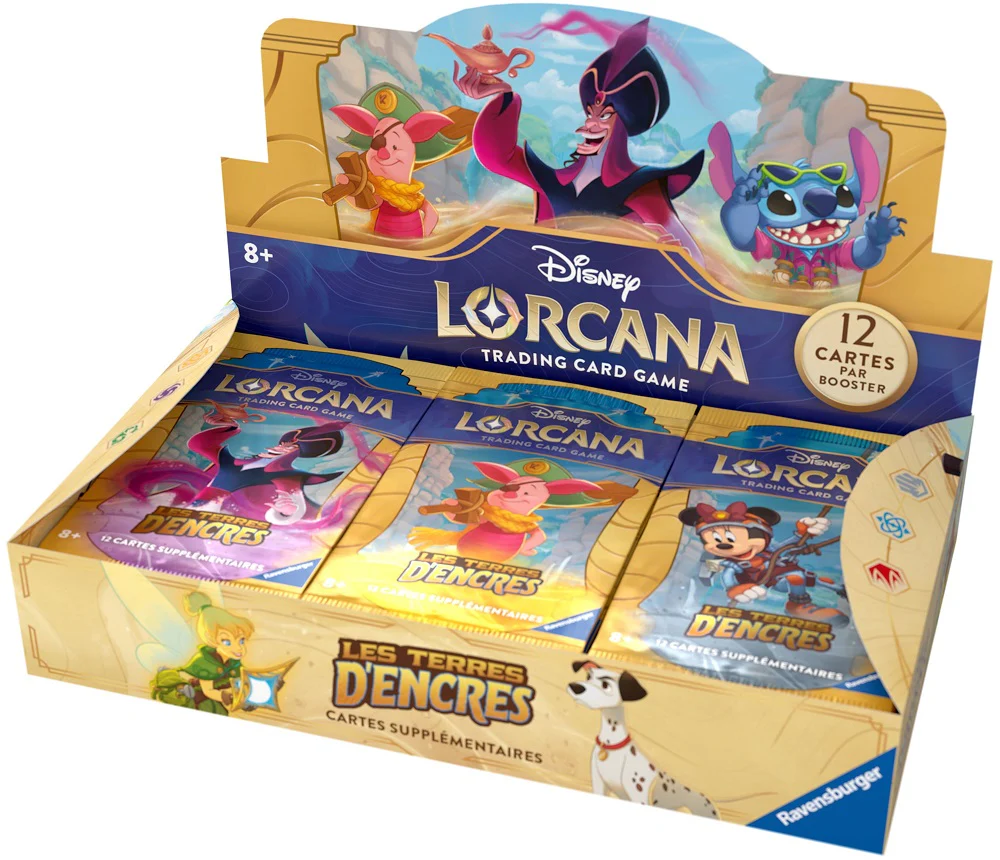 Disney Lorcana Les Terres D'encers Booster Boîte (French)