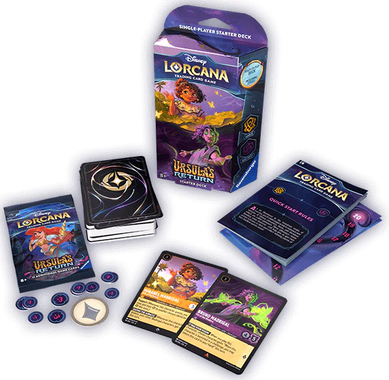 Disney Lorcana Ursula's Return Starter Deck (Set of 2)