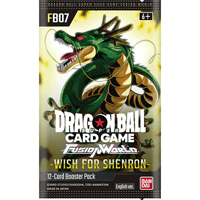 Dragon Ball Super Fusion World Wish For Shenron Booster Pack