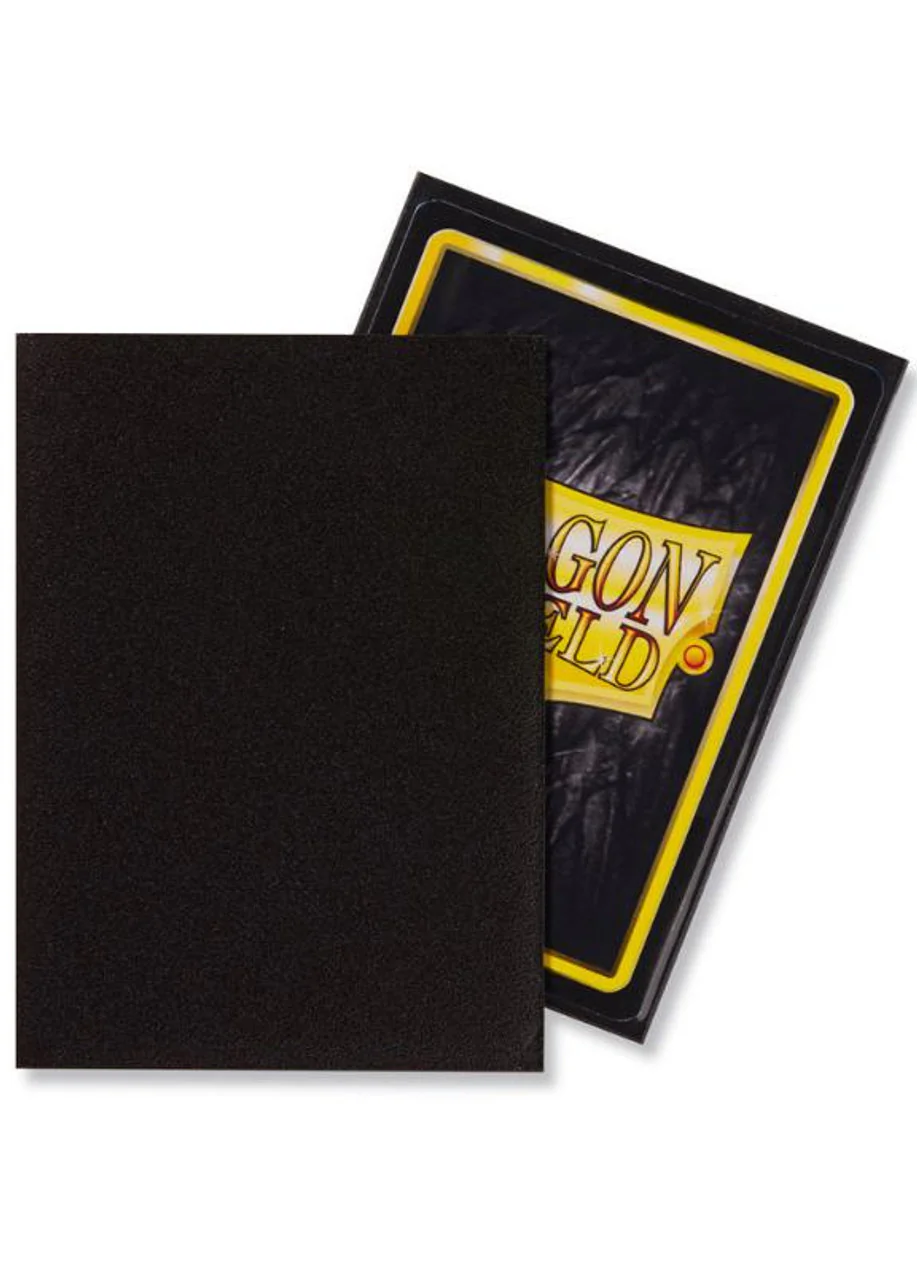 Dragon Shield: Standard Black Classic Card Sleeves - 100ct - Image 2