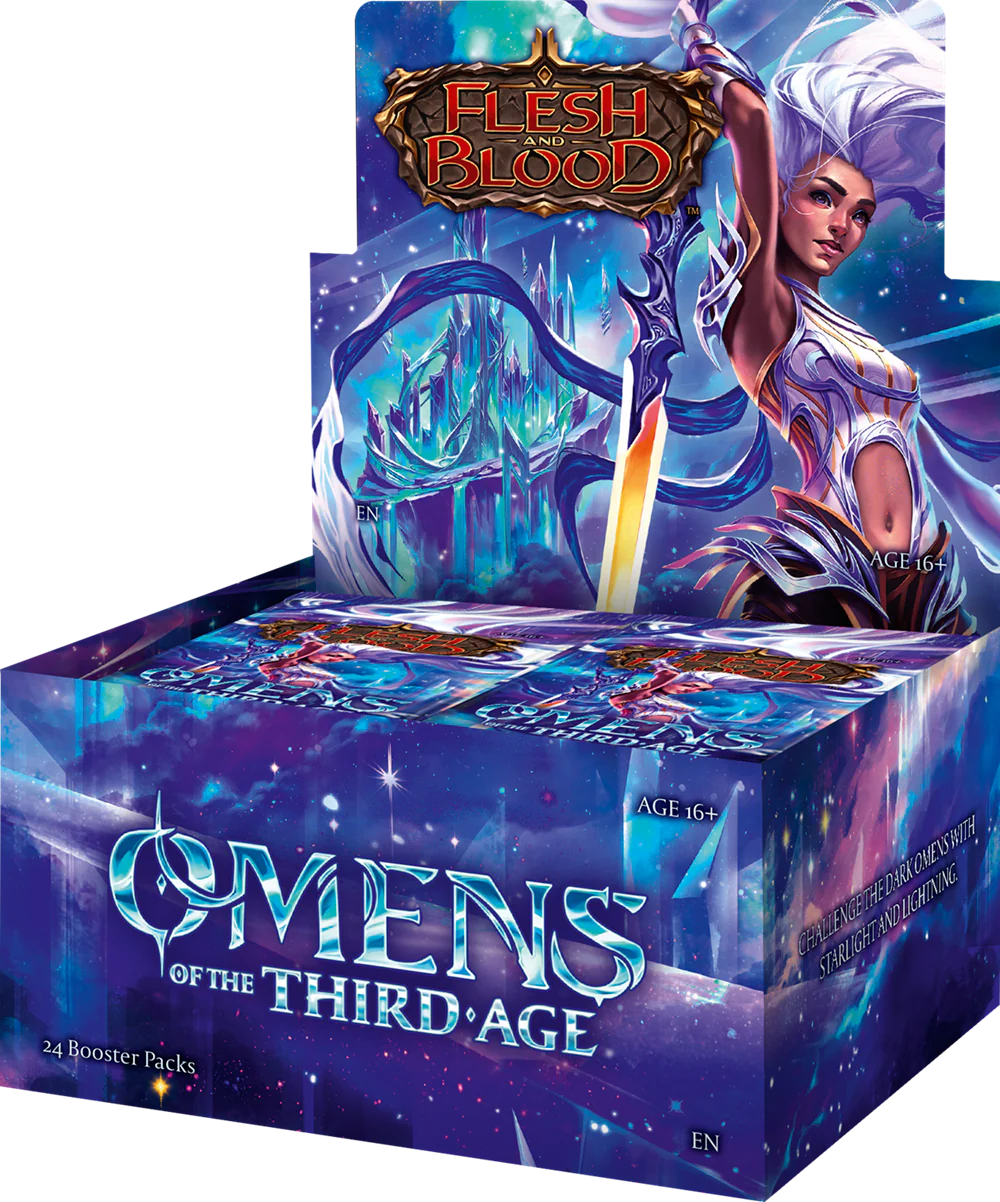 Flesh And Blood Omens Of The Third Age Booster Box (Pre-Order)