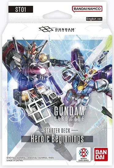 Gundam Card Game Heroic Beginnings Starter Deck ST-01