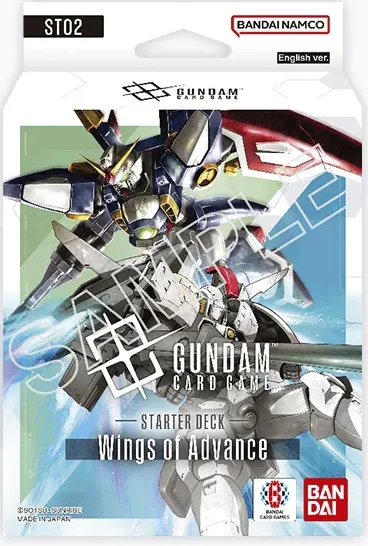 Gundam Card Game Wings Of Advance Starter Deck ST-02
