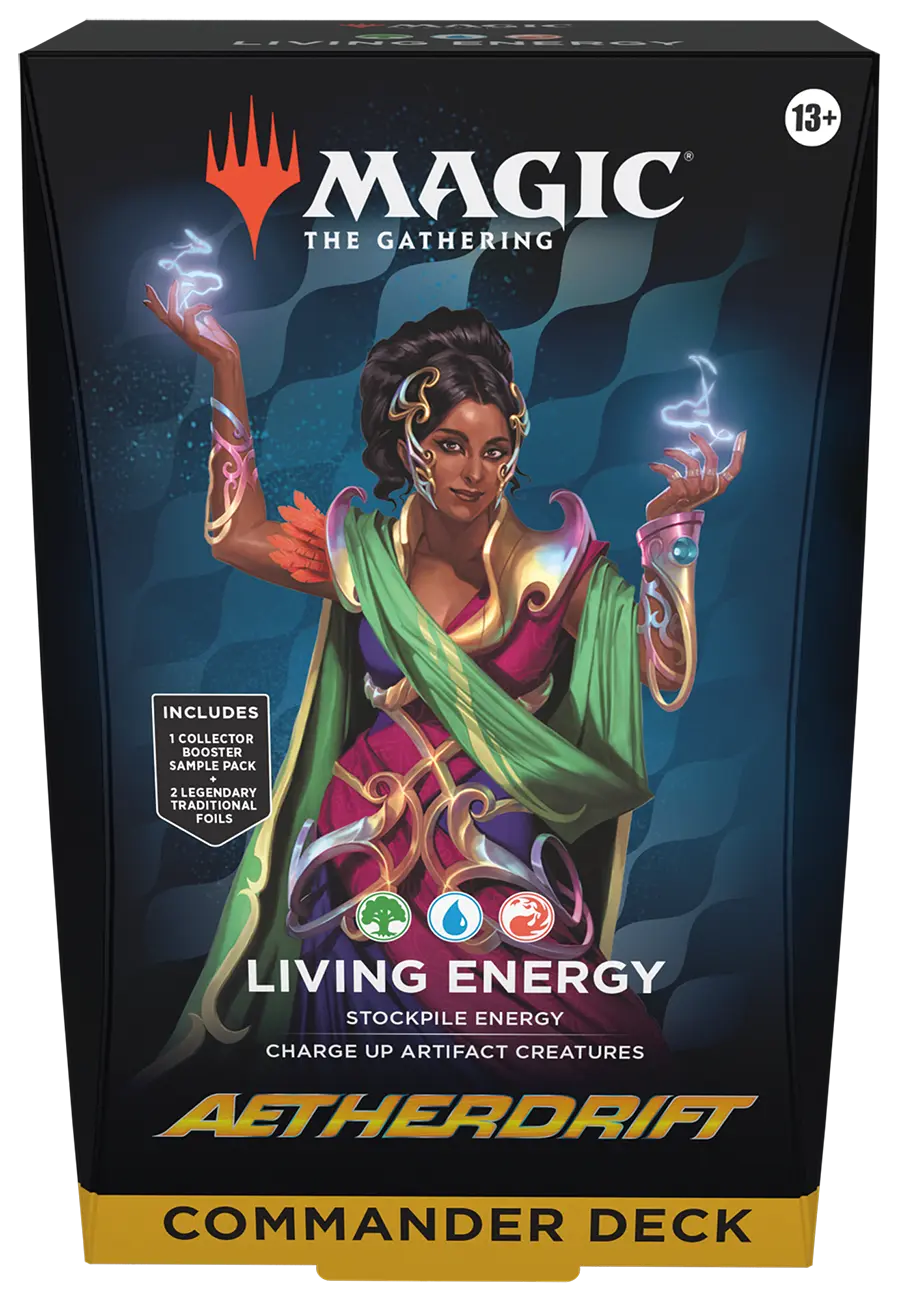 Magic The Gathering Aetherdrift Commander Deck Box (Set of 4) - Image 2