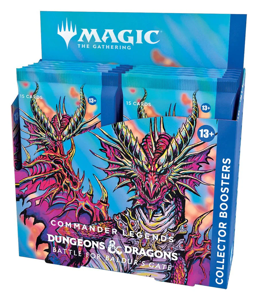Magic The Gathering Commander Legends Baldur's Gate Collector Booster Box